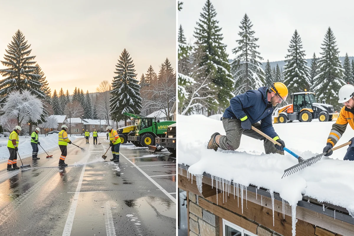 Seasonal Snow Contracts in Monroe, Snohomish County, WA - Assess your property size, surfaces, and priorities
