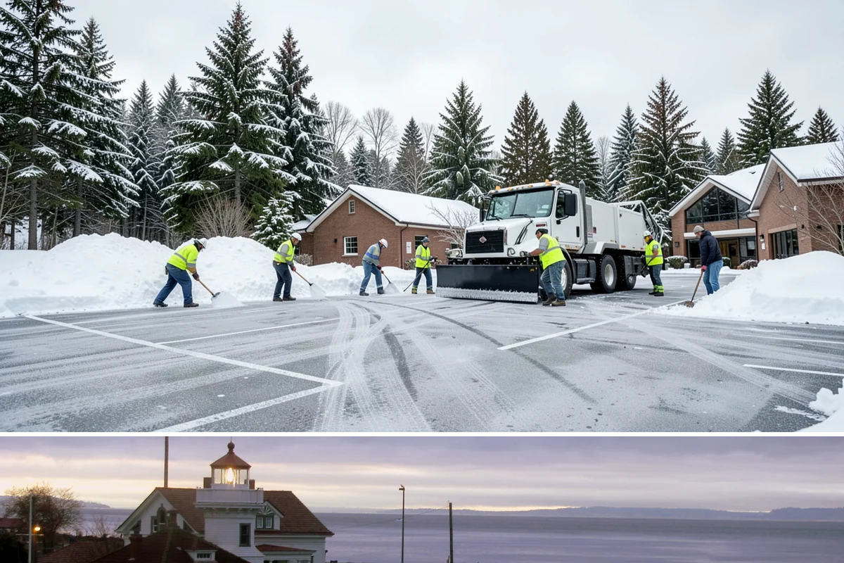 Seasonal Snow Contracts in Mukilteo, Snohomish County, WA - Contracts are set before the season begins and run the full November-to-March snow window.