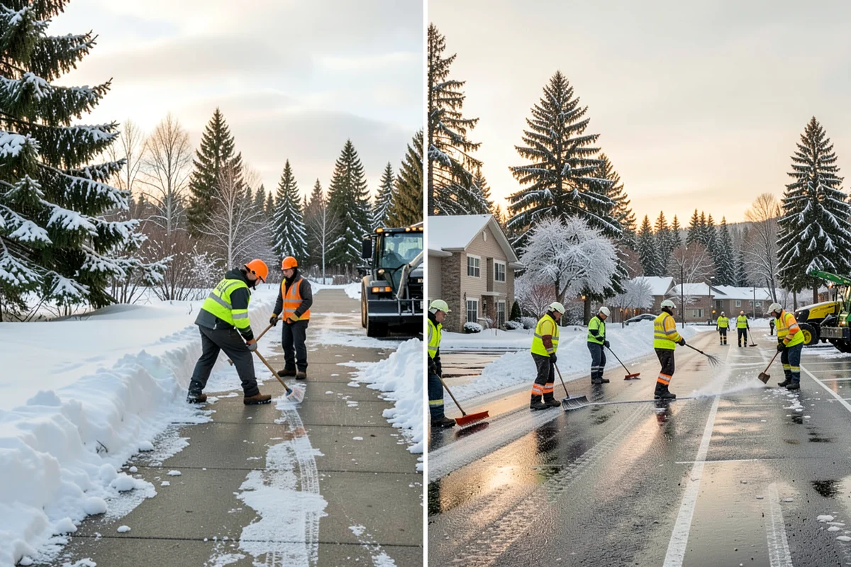 Seasonal Snow Contracts in Normandy Park, King County, WA - Assess your property size, surfaces, and priorities