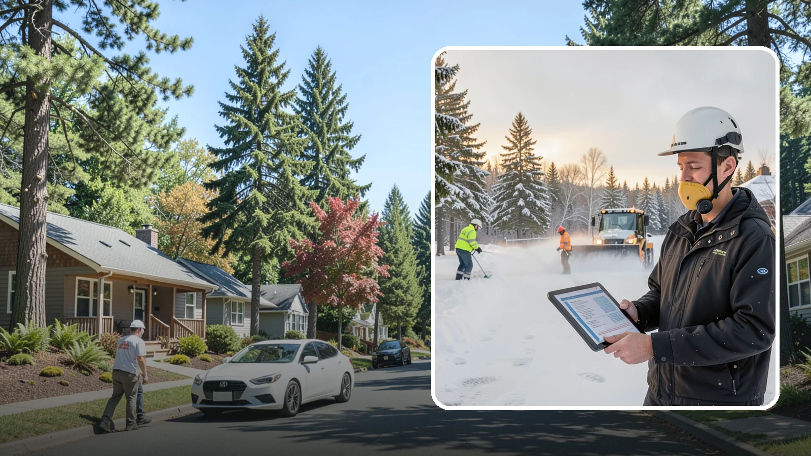 Seasonal Snow Contracts in Orting, Pierce County, WA - We provide fixed-price seasonal contracts that cover every snow event on your Western Washington property from first flake to...