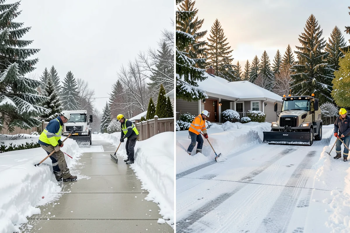 Seasonal Snow Contracts in Pacific, King County, WA - Assess your property size, surfaces, and priorities