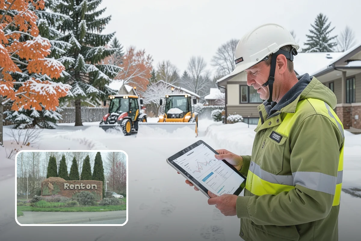 Seasonal Snow Contracts in Renton, King County, WA - Locks in one predictable price for the whole winter