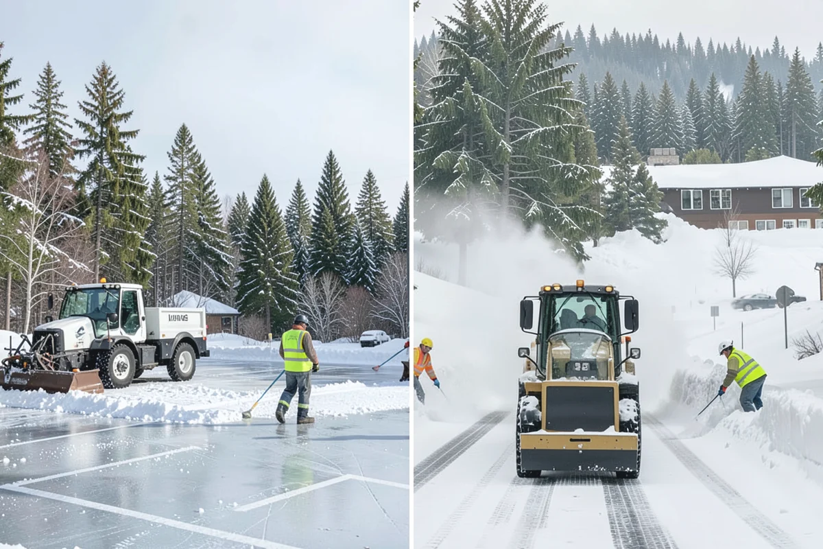 Seasonal Snow Contracts in Renton, King County, WA - Assess your property size, surfaces, and priorities