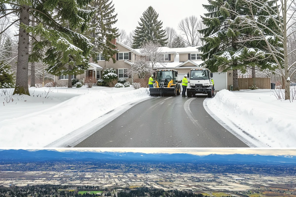 Seasonal Snow Contracts in SeaTac, King County, WA - Contracts are set before the season begins and run the full November-to-March snow window.
