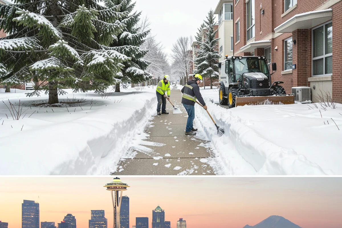 Seasonal Snow Contracts in Seattle, King County, WA - Contracts are set before the season begins and run the full November-to-March snow window.