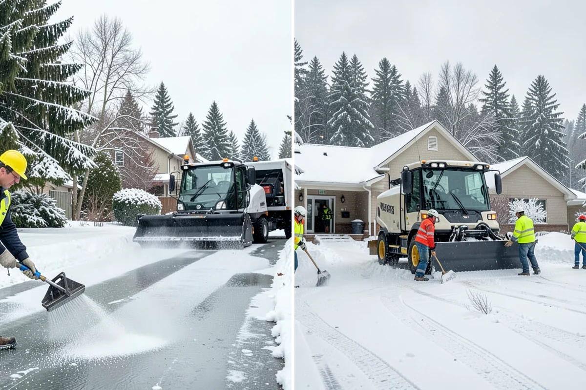 Seasonal Snow Contracts in Shoreline, King County, WA - Assess your property size, surfaces, and priorities
