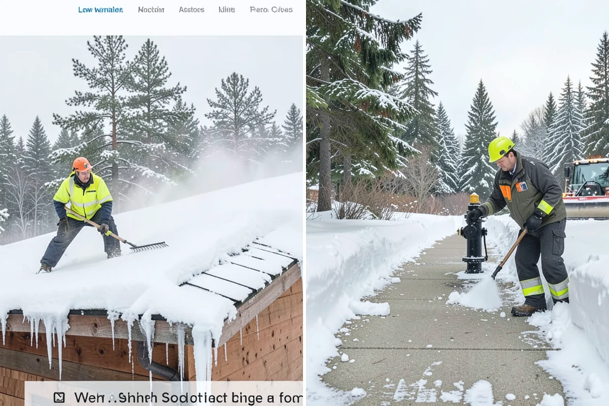 Seasonal Snow Contracts in Sumner, Pierce County, WA - Assess your property size, surfaces, and priorities