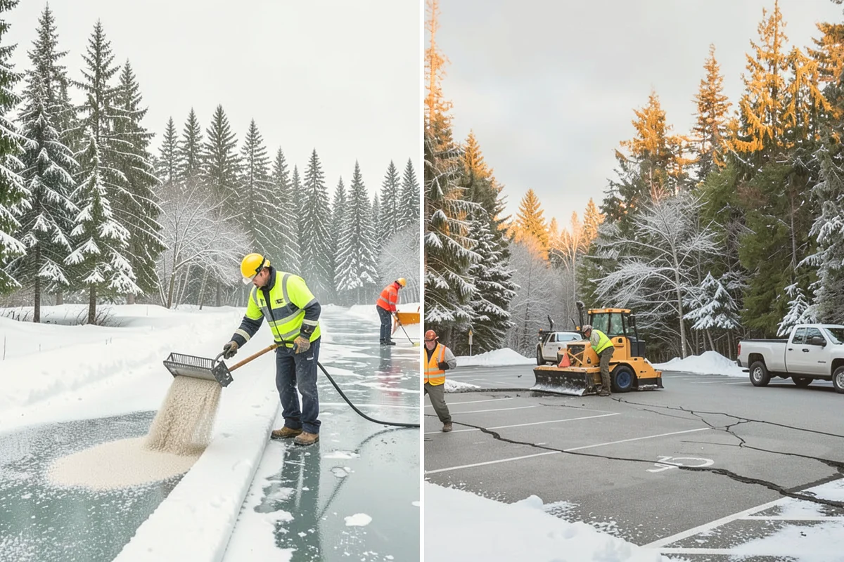 Seasonal Snow Removal in Algona, King County, WA - We assess your property and set the seasonal scope