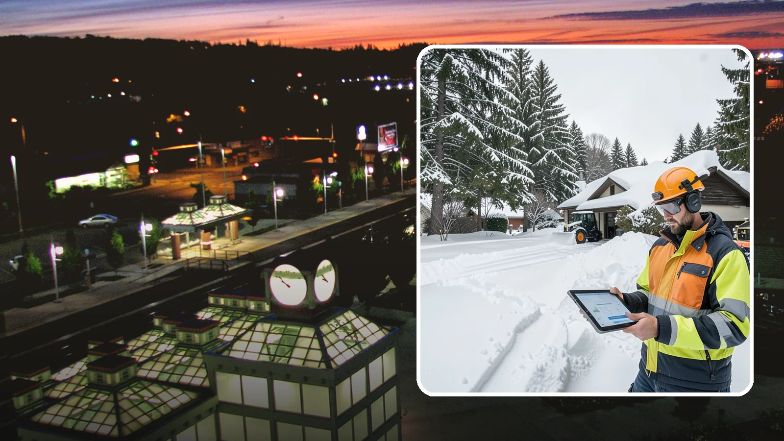 Seasonal Snow Removal in Auburn, King County, WA - We cover your home for the entire winter under one seasonal agreement with unlimited storm response.