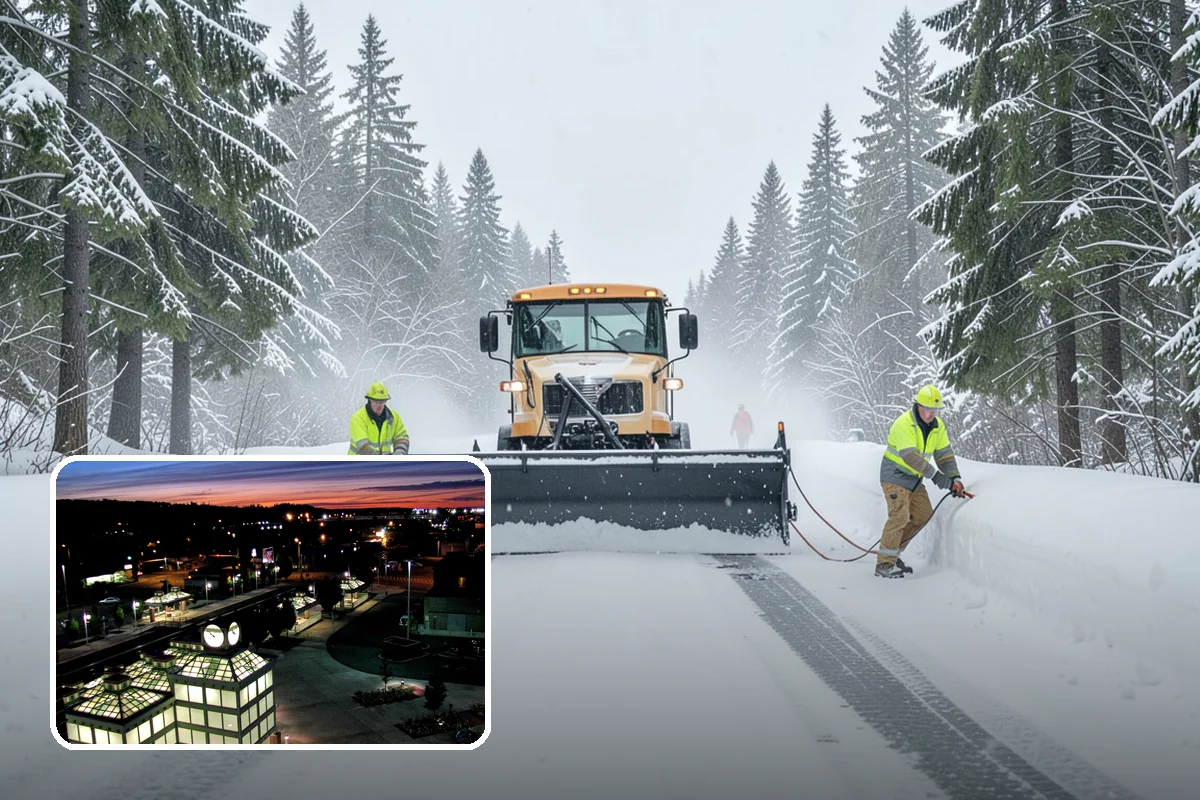 Seasonal Snow Removal in Auburn, King County, WA - Locks in one price for the entire winter