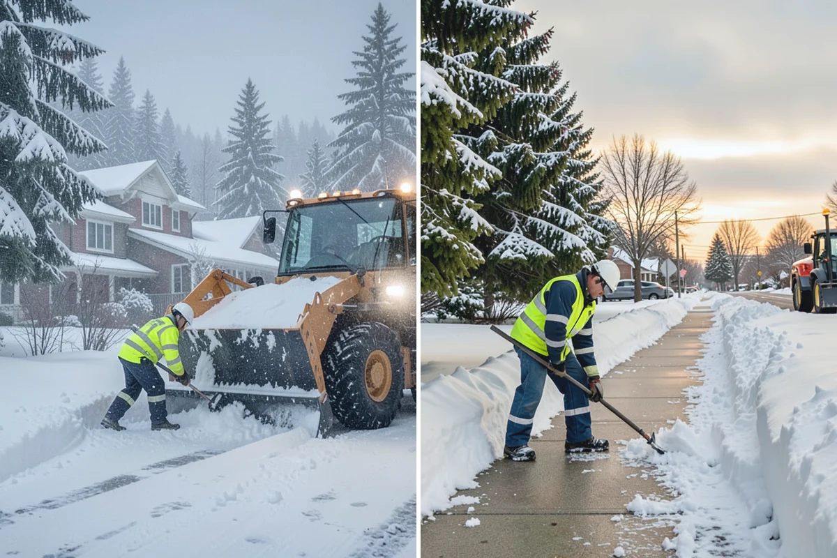 Seasonal Snow Removal in Auburn, King County, WA - We assess your property and set the seasonal scope