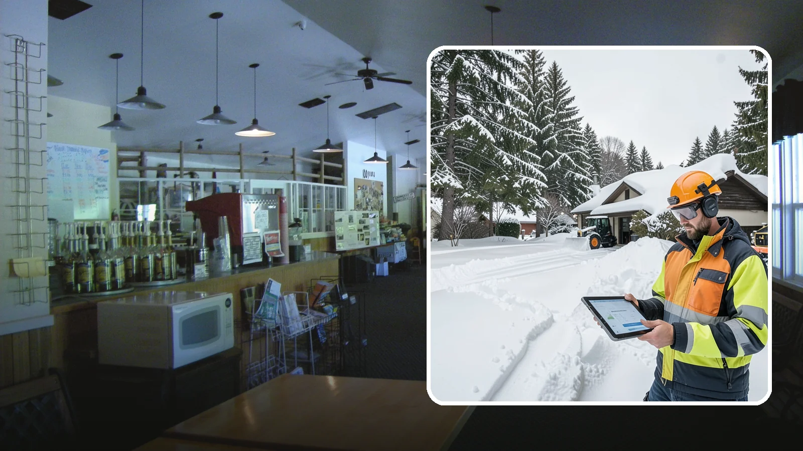 Seasonal Snow Removal in Black Diamond, King County, WA - We cover your home for the entire winter under one seasonal agreement with unlimited storm response.