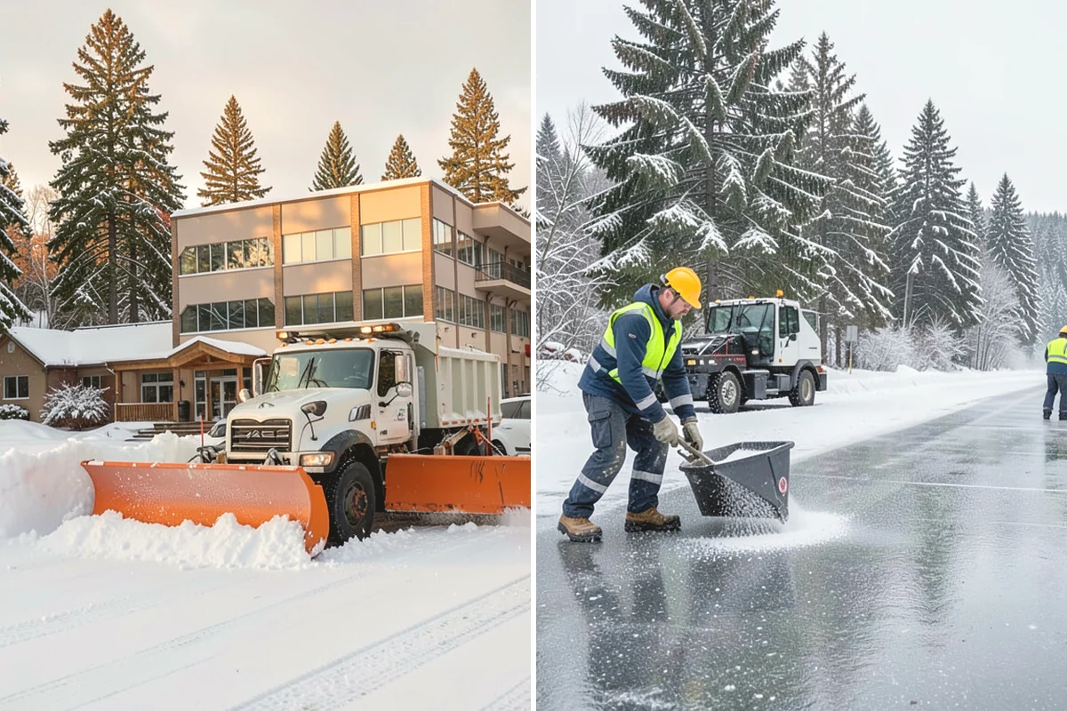 Seasonal Snow Removal in Black Diamond, King County, WA - We assess your property and set the seasonal scope