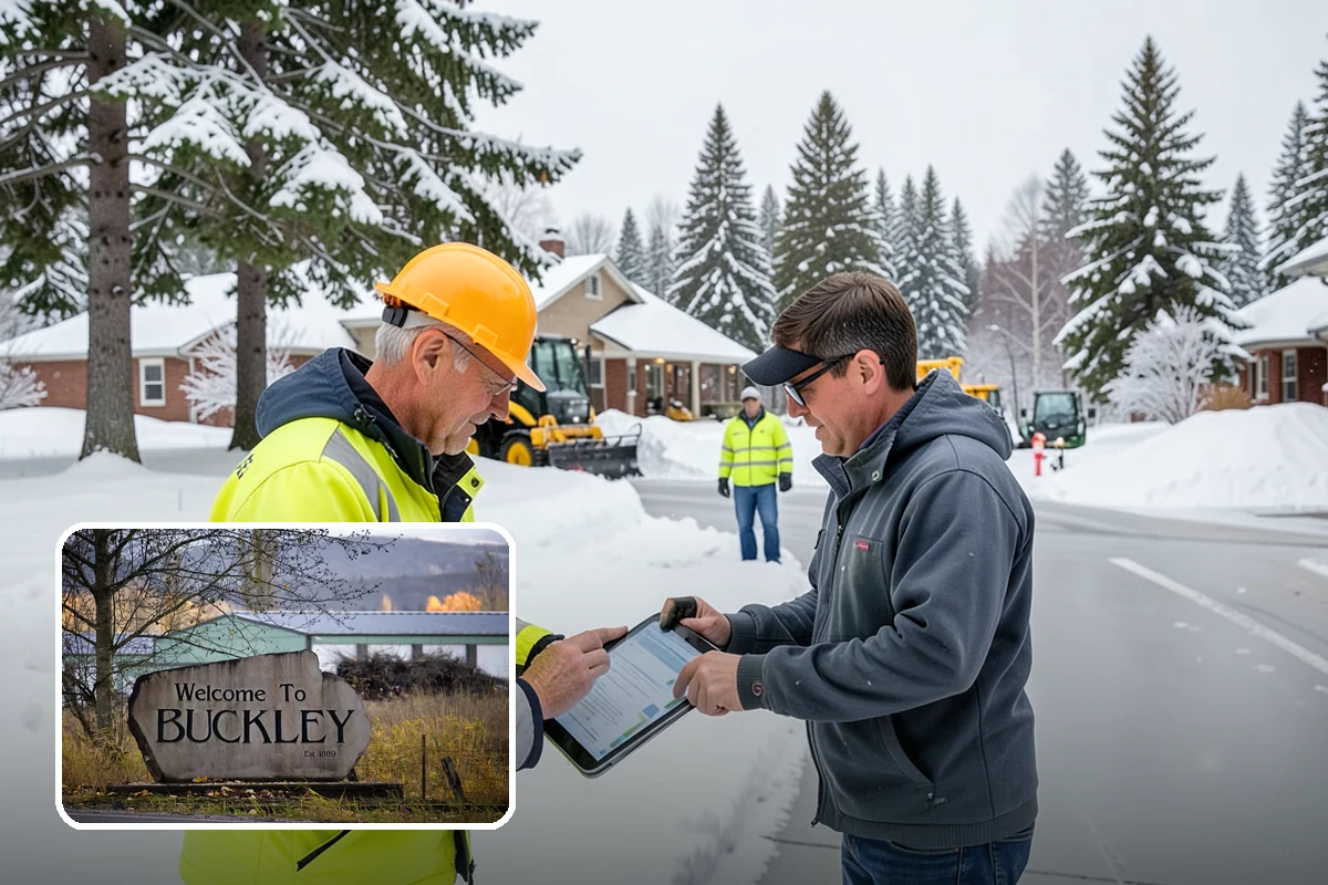 Seasonal Snow Removal in Buckley, Pierce County, WA - Locks in one price for the entire winter