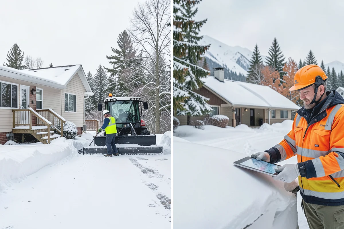 Seasonal Snow Removal in Buckley, Pierce County, WA - We assess your property and set the seasonal scope