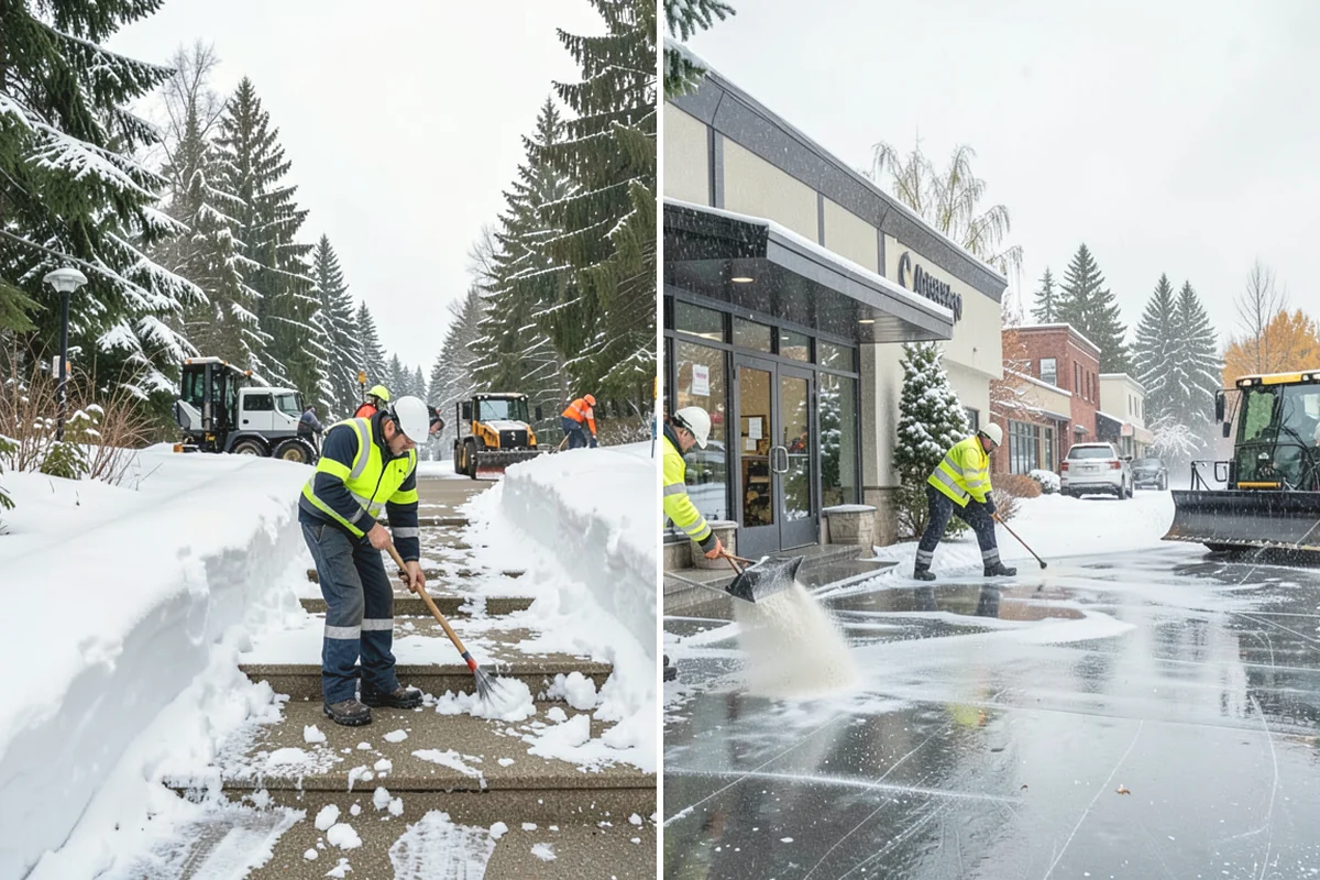 Seasonal Snow Removal in Burien, King County, WA - We assess your property and set the seasonal scope