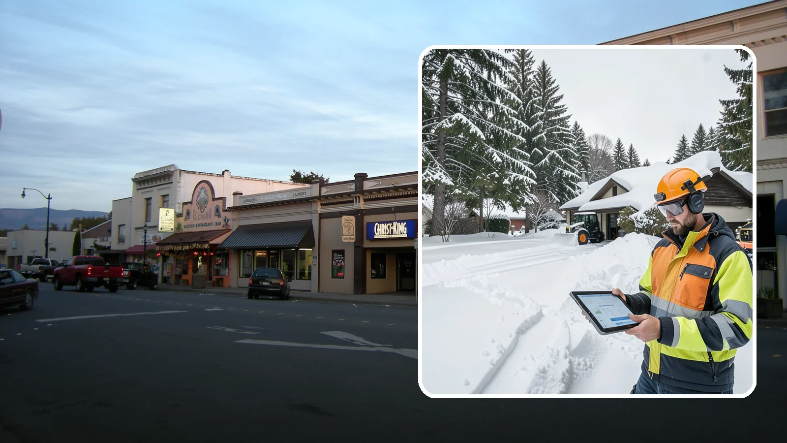 Seasonal Snow Removal in Burlington, Skagit County, WA - We cover your home for the entire winter under one seasonal agreement with unlimited storm response.