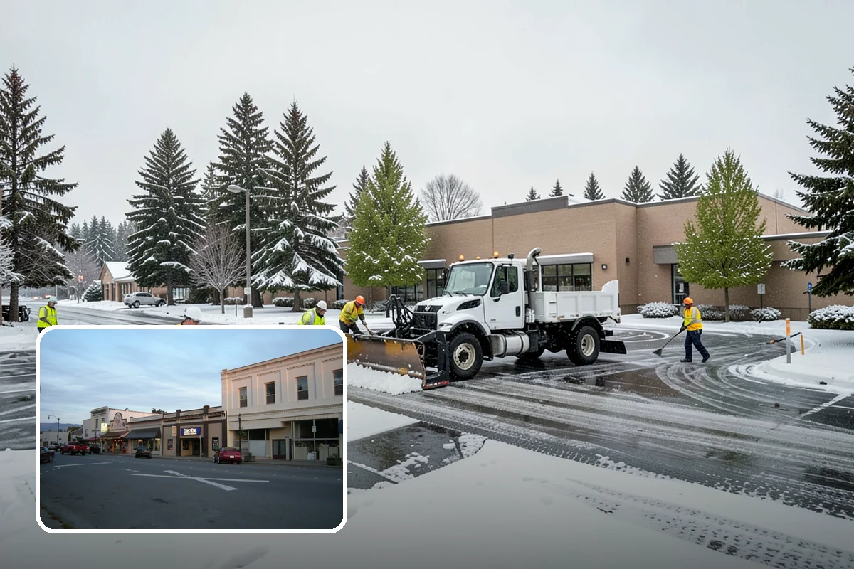 Seasonal Snow Removal in Burlington, Skagit County, WA - Locks in one price for the entire winter