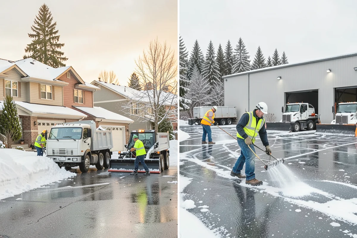 Seasonal Snow Removal in Burlington, Skagit County, WA - We assess your property and set the seasonal scope