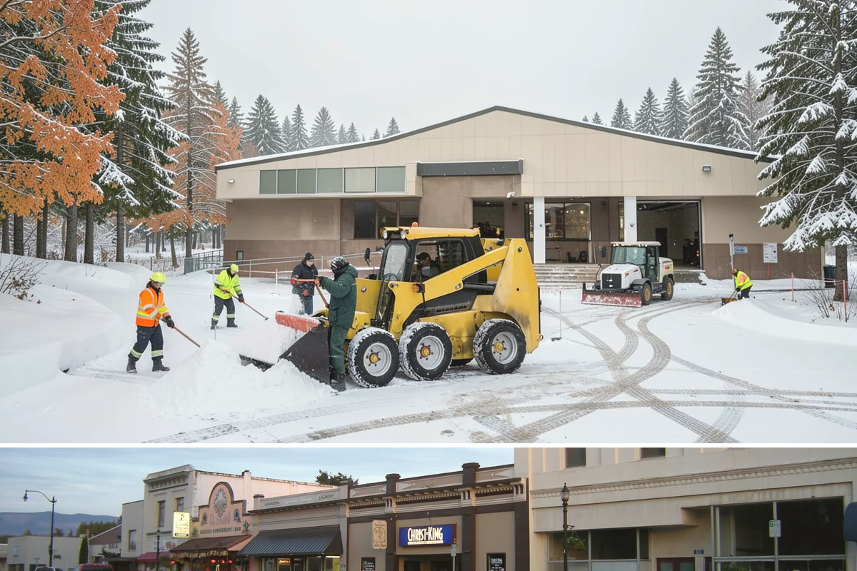 Seasonal Snow Removal in Burlington, Skagit County, WA - Sign your seasonal agreement in early fall so coverage is active before the first flakes fly.