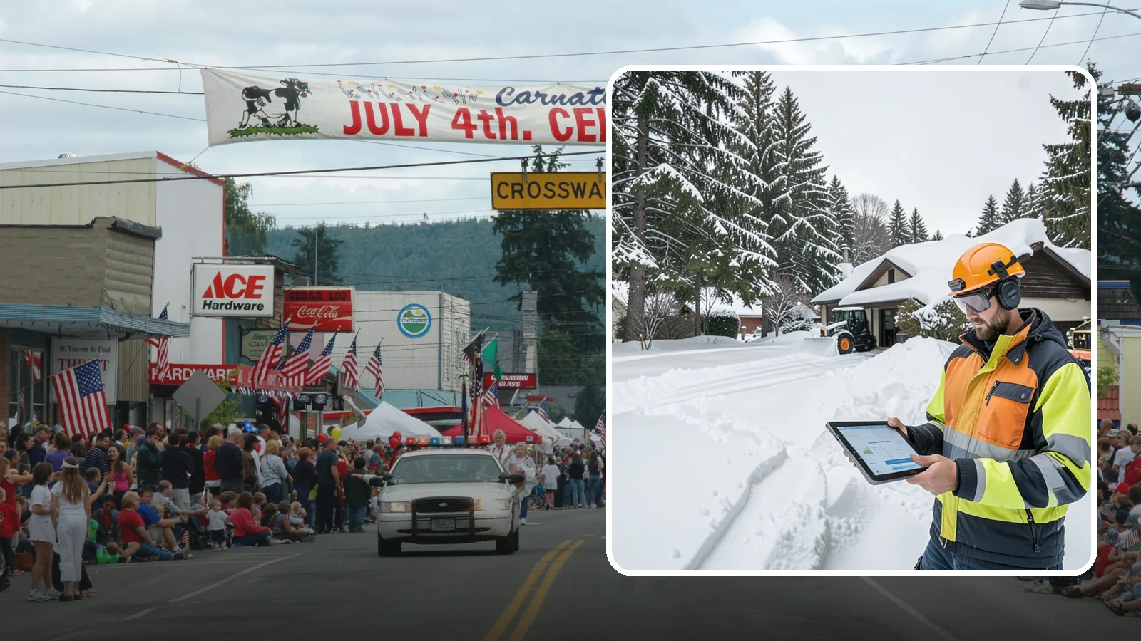 Seasonal Snow Removal in Carnation, King County, WA - We cover your home for the entire winter under one seasonal agreement with unlimited storm response.