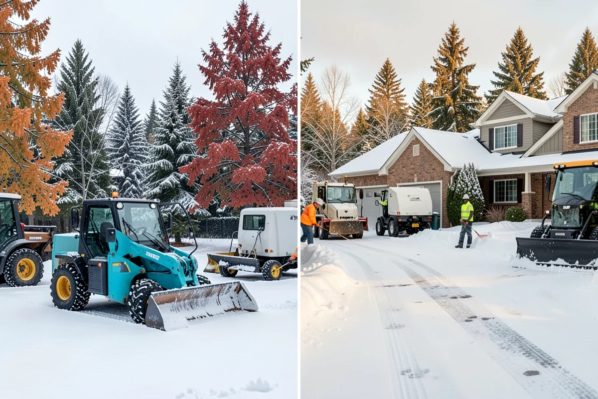 Seasonal Snow Removal in Clyde Hill, King County, WA - We assess your property and set the seasonal scope