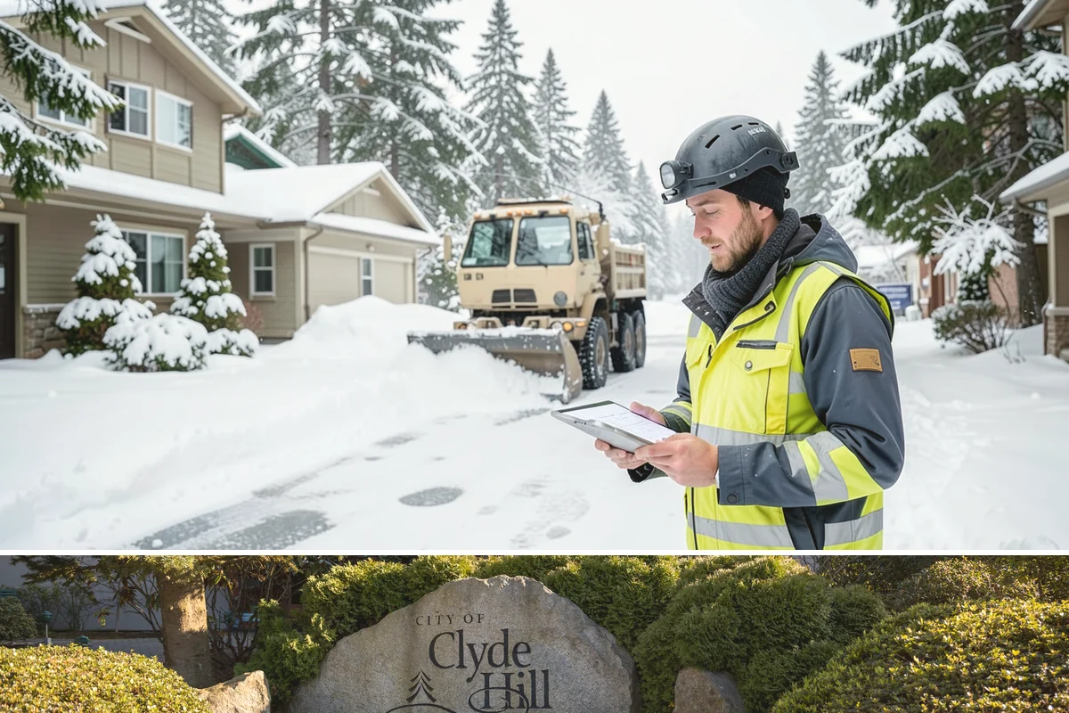 Seasonal Snow Removal in Clyde Hill, King County, WA - Sign your seasonal agreement in early fall so coverage is active before the first flakes fly.