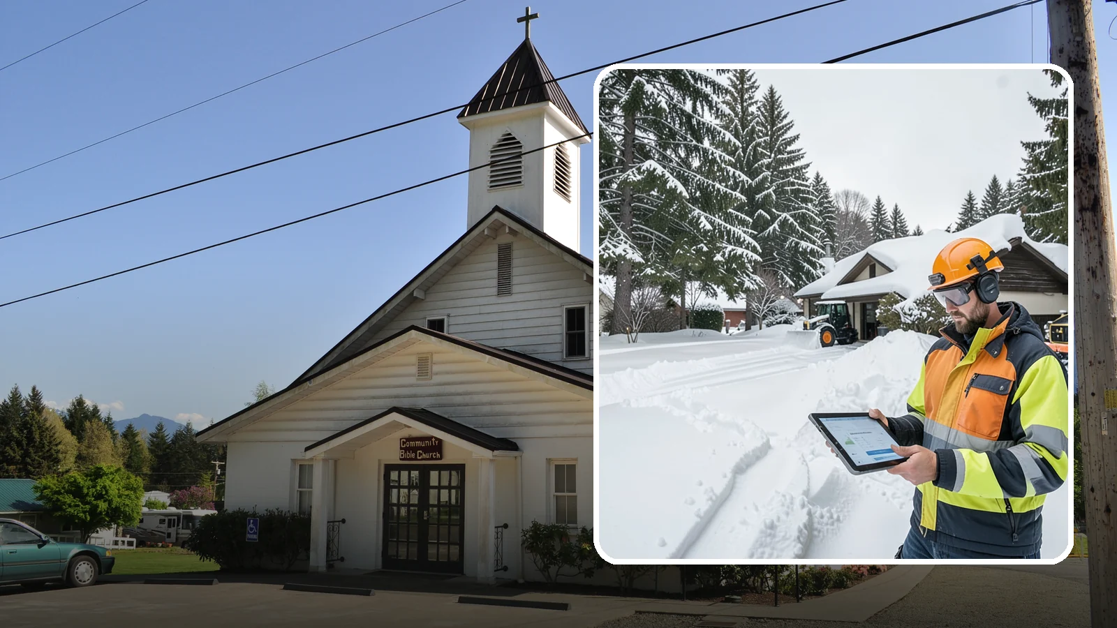 Seasonal Snow Removal in Concrete, Skagit County, WA - We cover your home for the entire winter under one seasonal agreement with unlimited storm response.