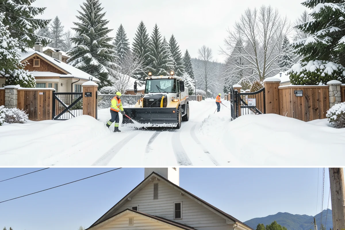 Seasonal Snow Removal in Concrete, Skagit County, WA - Sign your seasonal agreement in early fall so coverage is active before the first flakes fly.