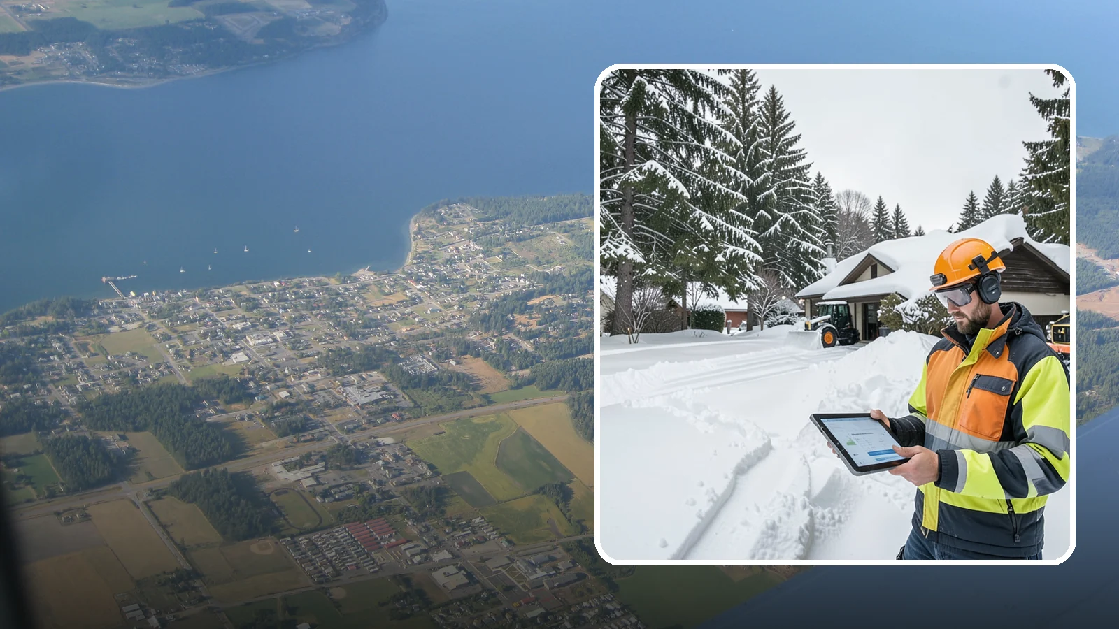Seasonal Snow Removal in Coupeville, Island County, WA - We cover your home for the entire winter under one seasonal agreement with unlimited storm response.