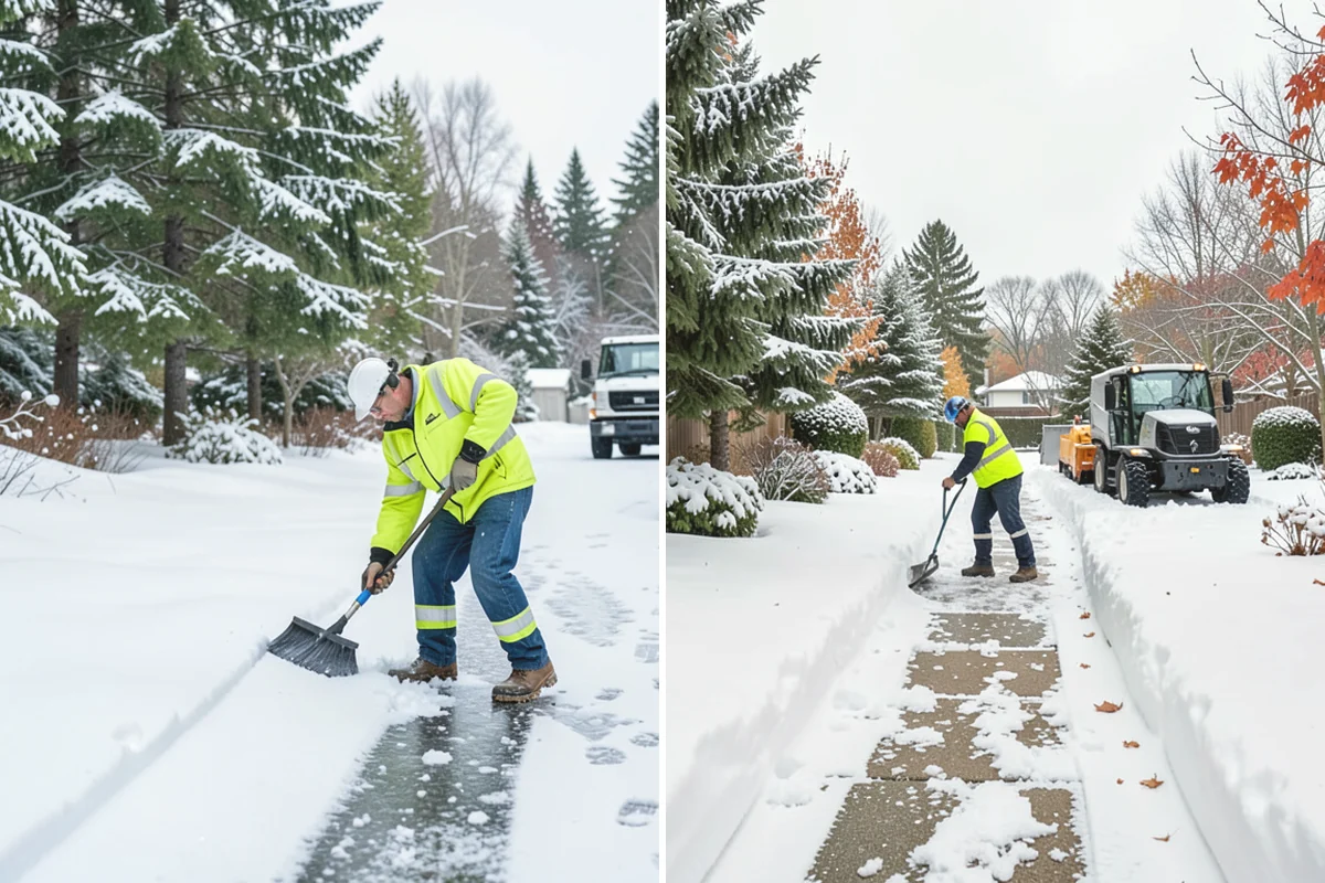 Seasonal Snow Removal in Covington, King County, WA - We assess your property and set the seasonal scope