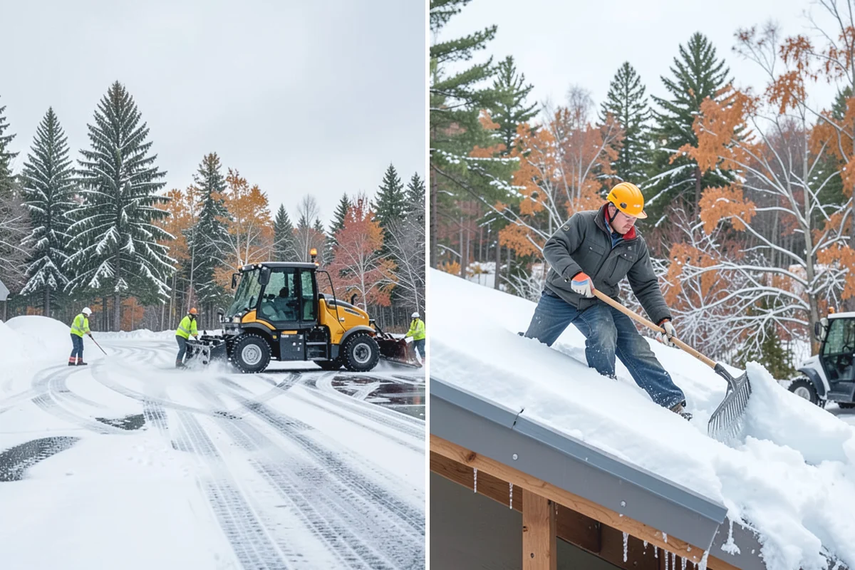 Seasonal Snow Removal in Des Moines, King County, WA - We assess your property and set the seasonal scope