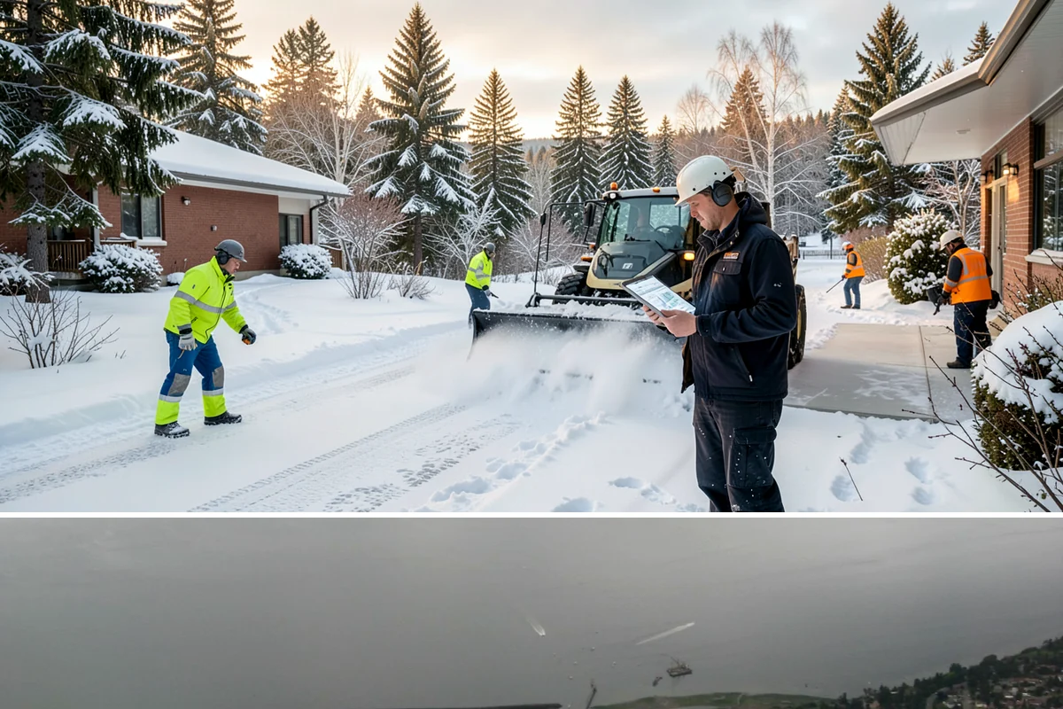Seasonal Snow Removal in Des Moines, King County, WA - Sign your seasonal agreement in early fall so coverage is active before the first flakes fly.