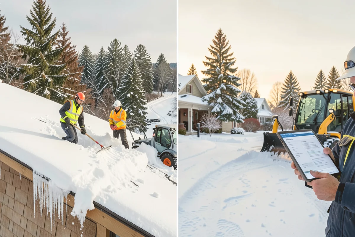 Seasonal Snow Removal in Eatonville, Pierce County, WA - We assess your property and set the seasonal scope