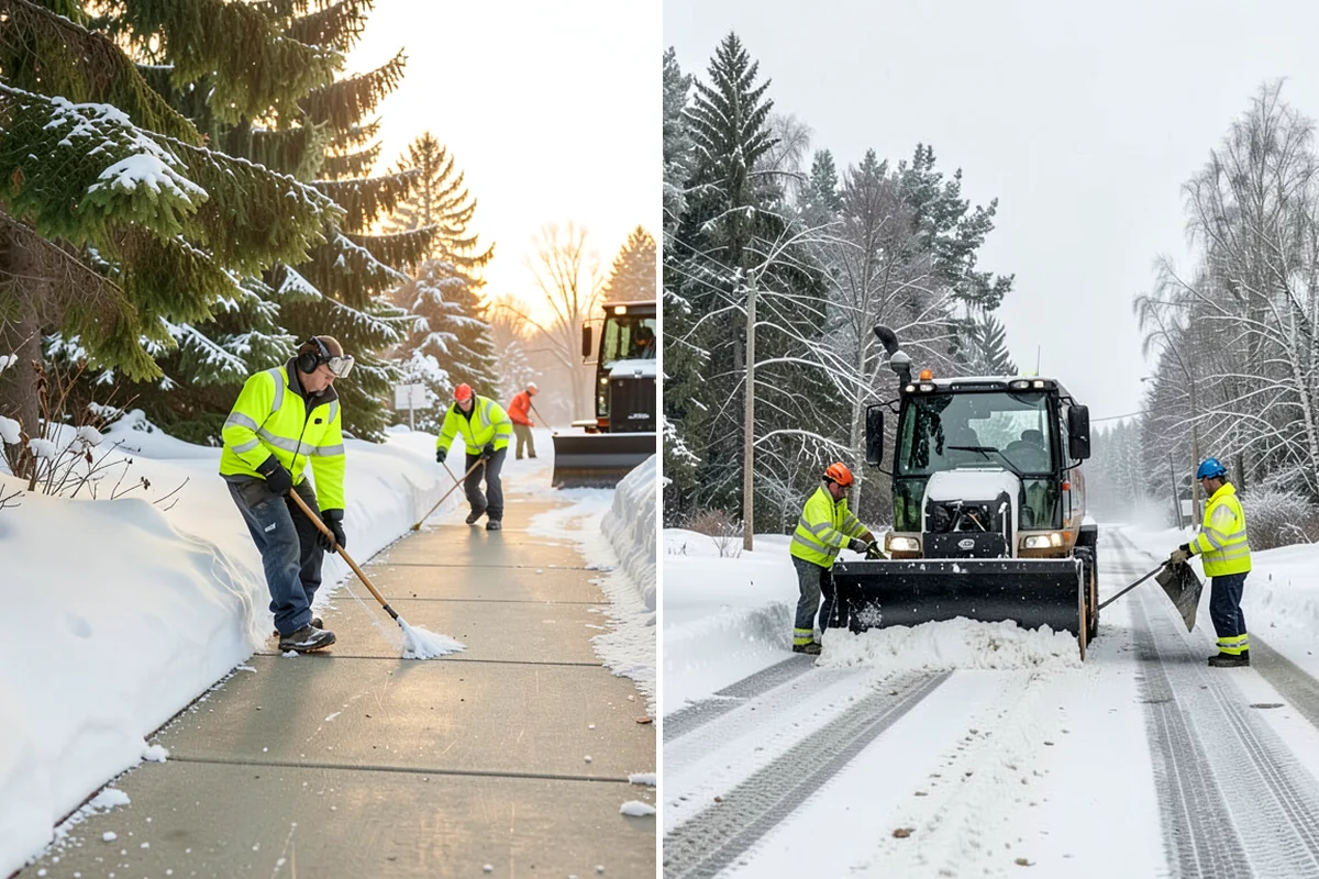 Seasonal Snow Removal in Everett, Snohomish County, WA - We assess your property and set the seasonal scope