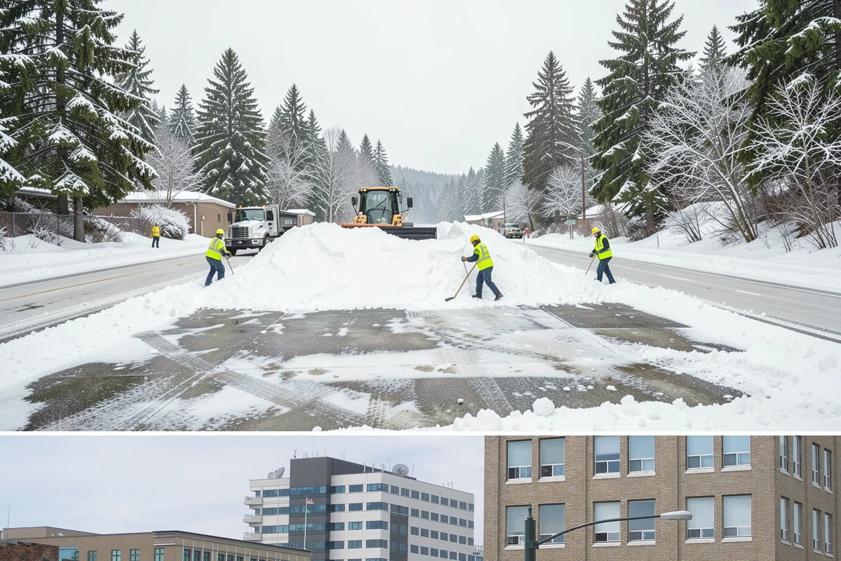 Seasonal Snow Removal in Everett, Snohomish County, WA - Sign your seasonal agreement in early fall so coverage is active before the first flakes fly.