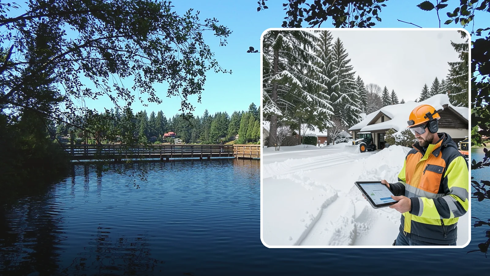 Seasonal Snow Removal in Federal Way, King County, WA - We cover your home for the entire winter under one seasonal agreement with unlimited storm response.