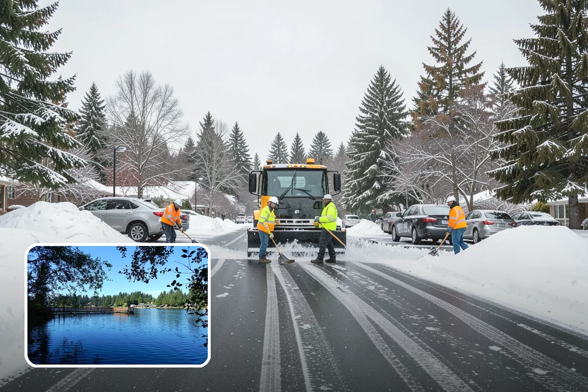 Seasonal Snow Removal in Federal Way, King County, WA - Locks in one price for the entire winter