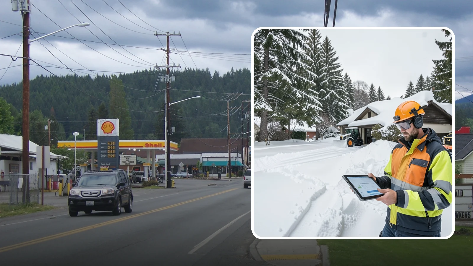 Seasonal Snow Removal in Granite Falls, Snohomish County, WA - We cover your home for the entire winter under one seasonal agreement with unlimited storm response.
