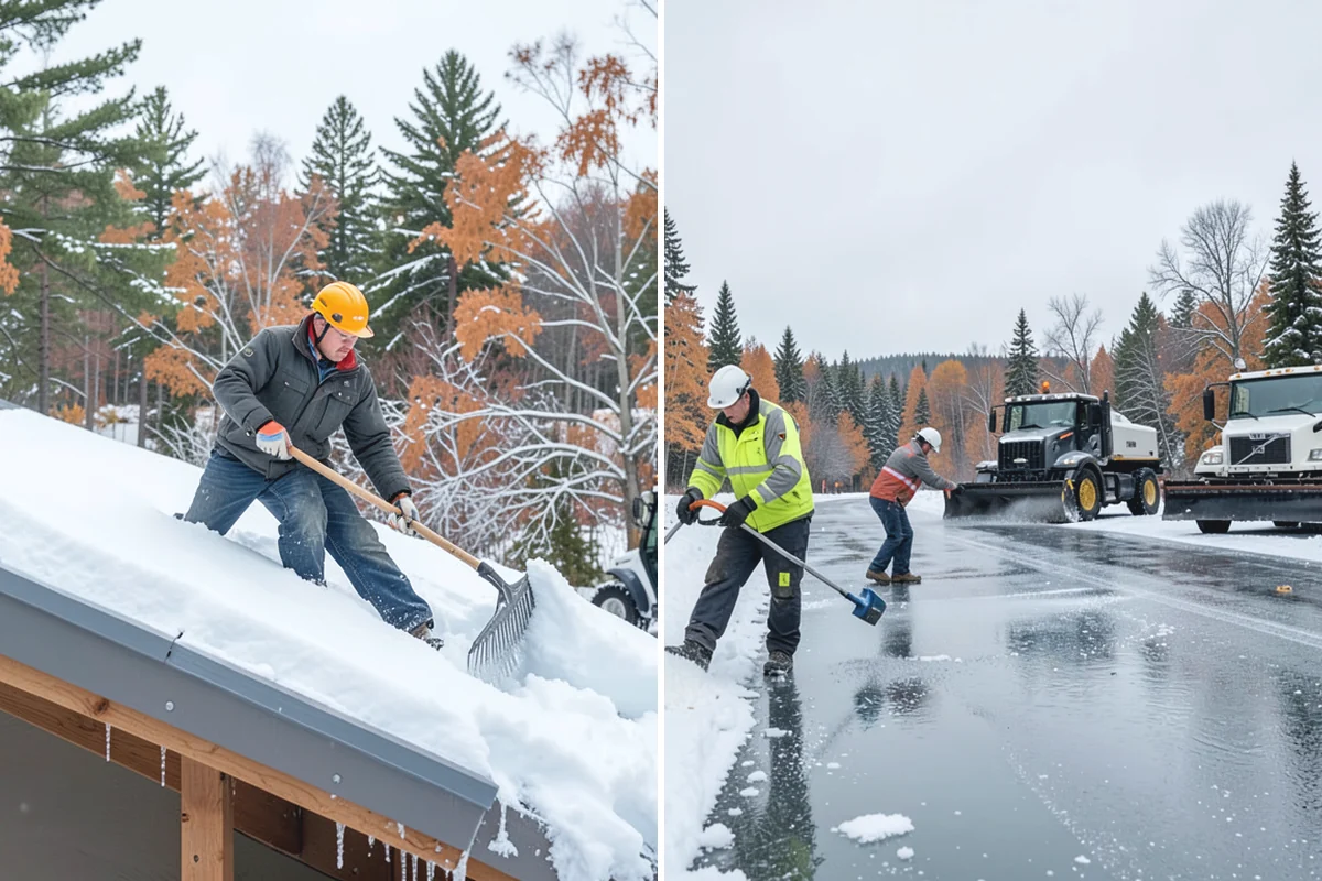 Seasonal Snow Removal in Granite Falls, Snohomish County, WA - We assess your property and set the seasonal scope
