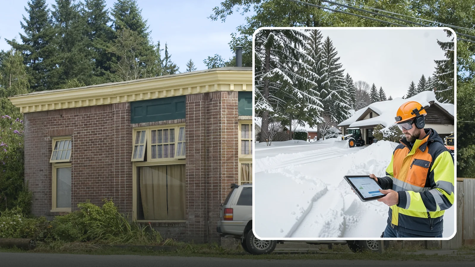 Seasonal Snow Removal in Hamilton, Skagit County, WA - We cover your home for the entire winter under one seasonal agreement with unlimited storm response.