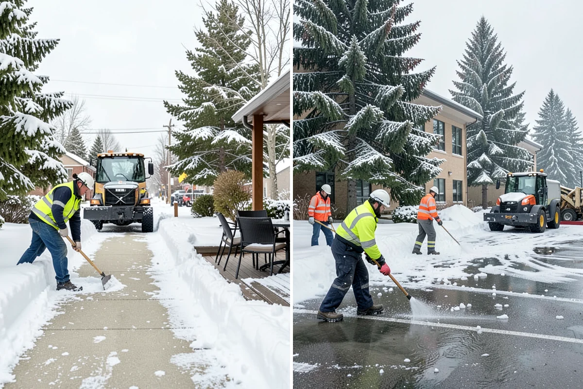 Seasonal Snow Removal in Hunts Point, King County, WA - We assess your property and set the seasonal scope