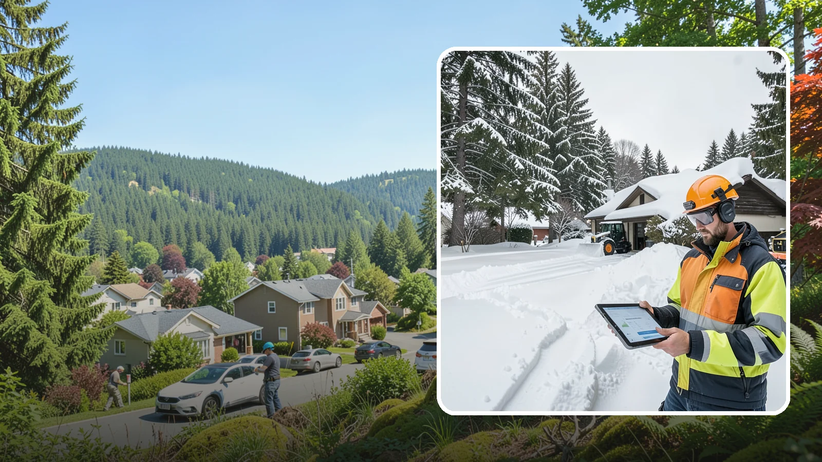 Seasonal Snow Removal in Index, Snohomish County, WA - We cover your home for the entire winter under one seasonal agreement with unlimited storm response.