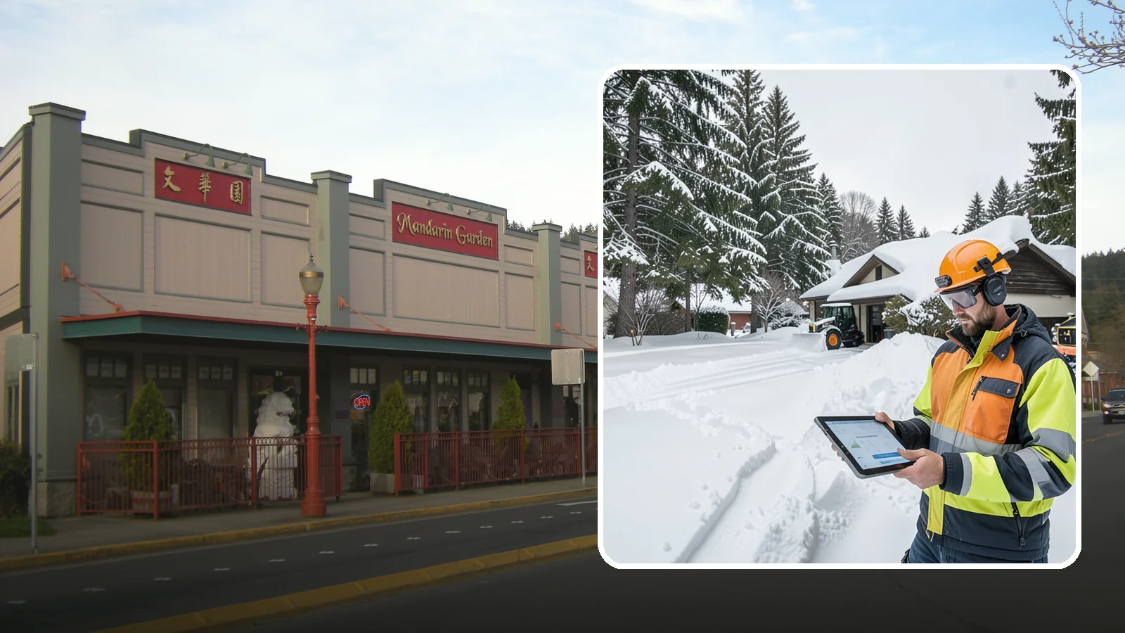 Seasonal Snow Removal in Issaquah, King County, WA - We cover your home for the entire winter under one seasonal agreement with unlimited storm response.