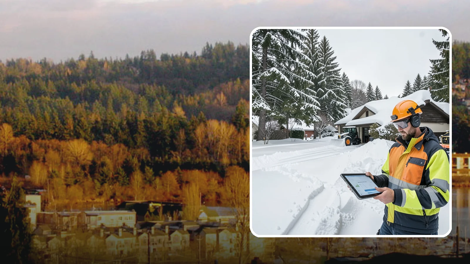 Seasonal Snow Removal in Kenmore, King County, WA - We cover your home for the entire winter under one seasonal agreement with unlimited storm response.