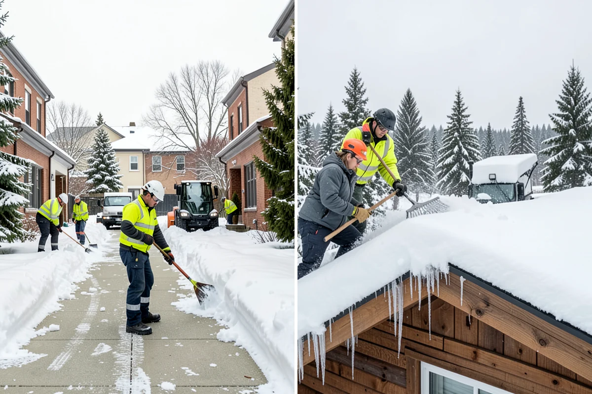 Seasonal Snow Removal in Kenmore, King County, WA - We assess your property and set the seasonal scope