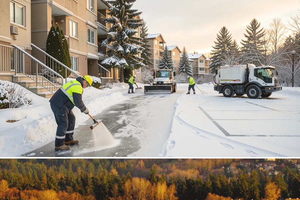 Seasonal Snow Removal in Kenmore, King County, WA - Sign your seasonal agreement in early fall so coverage is active before the first flakes fly.