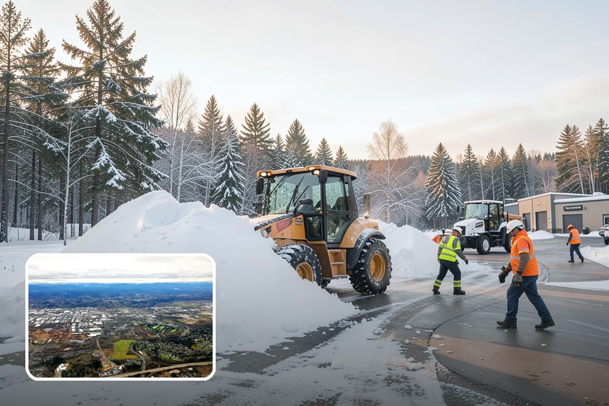 Seasonal Snow Removal in Kent, King County, WA - Locks in one price for the entire winter