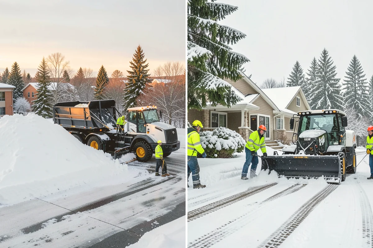 Seasonal Snow Removal in Kent, King County, WA - We assess your property and set the seasonal scope
