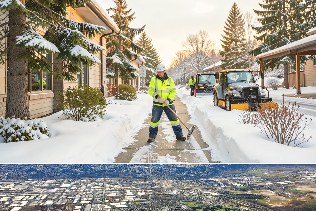 Seasonal Snow Removal in Kent, King County, WA - Sign your seasonal agreement in early fall so coverage is active before the first flakes fly.